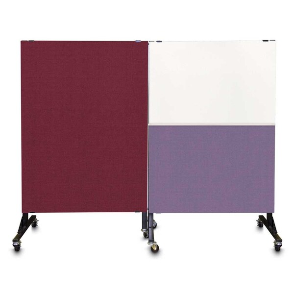 Sliding Door Indoor Enclosed Corkboard, 4